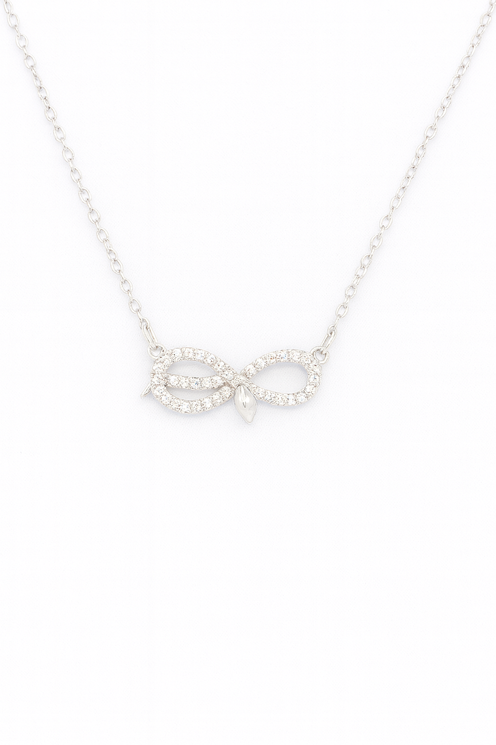 Colier din argint 925 cu pandantiv simbol infinit