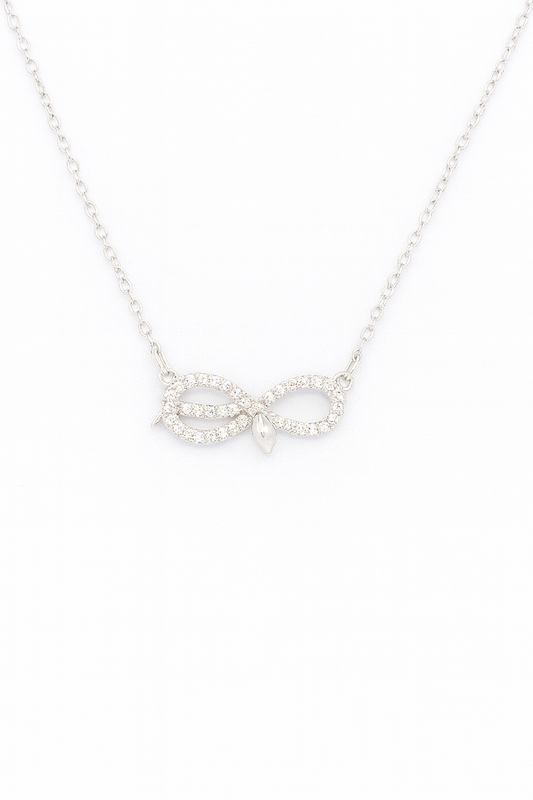 Colier din argint 925 cu pandantiv simbol infinit